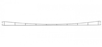 Hornby HC8007 - H0 - Fahrleitungsdrähte, 360 mm (10 Stück)